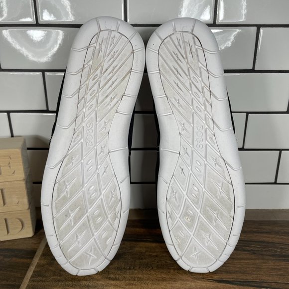 BOBS from Skechers Women's Size 7.5 Shoes Black Slip On Comfort Alpargata Flat - Picture 7 of 13